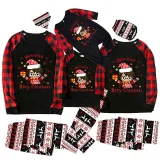 Christmas Matching Family Pajama Cartoon Harry Snowflake Black Christmas Pajamas Set