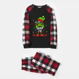 Christmas Matching Family Pajama Cartoon I Am The Elf Game Multicolor Christmas Pajamas Set