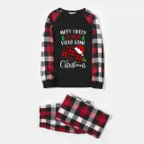 Christmas Matching Family Pajama Cartoon Most Likely To Play Game Multicolor Christmas Pajamas Set