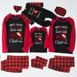 Christmas Matching Family Pajama Cartoon Most Likely To Play Game Multicolor Christmas Pajamas Set
