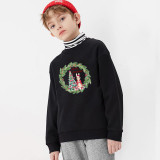Kids Christmas Tops Cartoon Rabbit Christmas Sweater