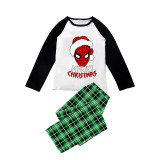 Kids Christmas Pajamas Merry Christmas Super Hero Cartoon Pajamas