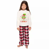 Christmas Matching Family Pajama Cartoon I Am The Elf Game Red Christmas Pajamas Set