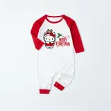 Kids Christmas Pajamas Merry Christmas Hair Band Kitten Cartoon Pajamas