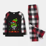 Christmas Matching Family Pajama Cartoon I Am The Elf Game Multicolor Christmas Pajamas Set