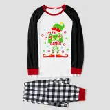 Christmas Matching Family Pajama Cartoon I Am The Elf Game Gray Christmas Pajamas Set