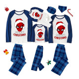 Christmas Matching Family Pajamas Cartoon Super Hero Merry Christmas Pajamas Set