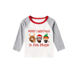 Christmas Matching Family Pajamas Cartoon Merry Christmas Ya Filthy Muggle Red Pajamas Set