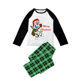 Christmas Matching Family Pajamas Cartoon Snowman Merry Christmas Pajamas Set