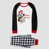Christmas Matching Family Pajamas Cartoon Snowman Merry Christmas Pajamas Set