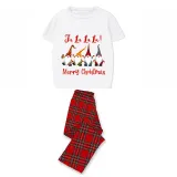 Christmas Matching Family Pajamas LA LA LA LA Gnomies Merry Christmas Short Pajamas Set