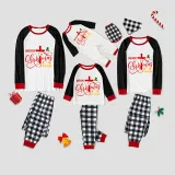 Christmas Matching Family Pajamas Devout Christians Merry Christmas Gray Pajamas Set