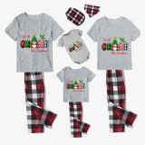 Christmas Matching Family Pajamas I'll Be with Gnome For Christmas Short Pajamas Set
