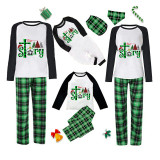 Christmas Matching Family Pajamas True Jesus Story Green Pajamas Set