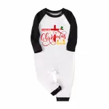 Christmas Matching Family Pajamas Devout Christians Merry Christmas Plaids Pants Pajamas Set