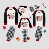 Christmas Matching Family Pajamas Silly Santa Christmas Is For Jesus Gray Pajamas Set