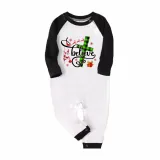 Christmas Matching Family Pajamas Santa Believe Crosses Blue Pajamas Set
