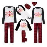 Christmas Matching Family Pajamas Devout Christians Merry Christmas Plaids Pants Pajamas Set