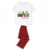 Christmas Matching Family Pajamas I'll Be with Gnome For Christmas Short Pajamas Set