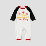 Christmas Matching Family Pajamas Christians Jesus Story Gray Pajamas Set