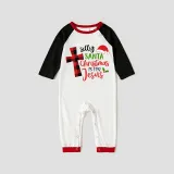 Christmas Matching Family Pajamas Silly Santa Christmas Is For Jesus Gray Pajamas Set