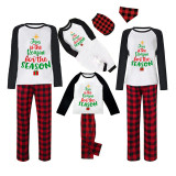 Christmas Matching Family Pajamas Jesus Is The Reason Christmas Gift Plaids Pants Pajamas Set