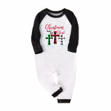 Christmas Matching Family Pajamas Christmas Begins with Christ Snowflake Plaids Pants Pajamas Set