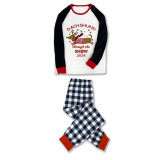 2024 Christmas Matching Family Pajamas Dachshund Through The Snow Gray Pajamas Set