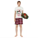 2024 Christmas Matching Family Pajamas Hanging With My Gnomies Short Pajamas Set