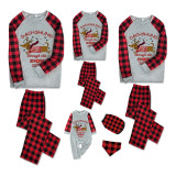2024 Christmas Matching Family Pajamas Dachshund Through The Snow Gray Pajamas Set
