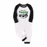 2024 Christmas Matching Family Pajamas Christmas Exclusive Design We are Family Polar Bear Green Plaids Pajamas Set
