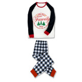 2024 Christmas Matching Family Pajamas Exclusive We Are Family Wreath Xmas Tree White Pajamas Set