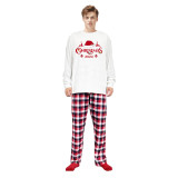 2024 Christmas Matching Family Pajamas Exclusive Design Christmas Couple Reindeer Gray Pajamas Set
