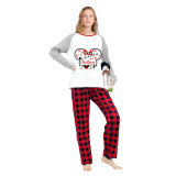 Christmas Matching Family Pajamas Cartoon Mouse Snowflake 2023 White Pajamas Set
