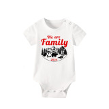 2023 Christmas Matching Family Pajamas Christmas Exclusive Design We are Family Polar Bear Short Pajamas Set