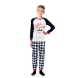 2024 Christmas Matching Family Pajamas Exclusive We Are Family Wreath Xmas Tree White Pajamas Set
