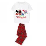Christmas Matching Family Pajamas Cartoon Mouse 2023 Family Christmas Short Pajamas Set