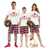 2024 Christmas Matching Family Pajamas Exclusive Design Christmas Couple Reindeer Short Pajamas Set
