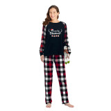 Christmas Matching Family Pajamas Antler Hat Family Christmas 2024 Ornaments Pajamas Set