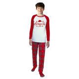 2024 Christmas Matching Family Pajamas Exclusive Design Christmas Couple Reindeer Gray Pajamas Set