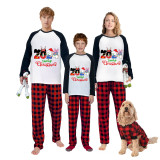 Christmas Matching Family Pajamas Cartoon Mouse 2024 Family Christmas White Pajamas Set