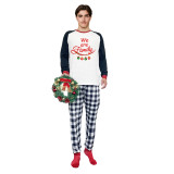 Christmas Matching Family Pajamas We Are Family 2024 Ornaments White Pajamas Set