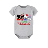 Christmas Matching Family Pajamas Cartoon Mouse 2023 Family Christmas Short Pajamas Set