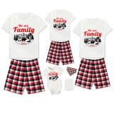2023 Christmas Matching Family Pajamas Christmas Exclusive Design We are Family Polar Bear Short Pajamas Set