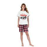 2023 Christmas Matching Family Pajamas Christmas Exclusive Design We are Family Polar Bear Short Pajamas Set