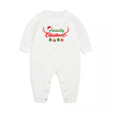 Christmas Matching Family Pajamas Antler Hat Family Christmas 2024 Ornaments Pajamas Set