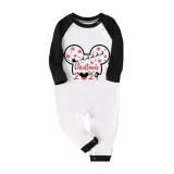 Christmas Matching Family Pajamas Cartoon Mouse Snowflake 2023 White Pajamas Set