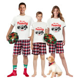 2023 Christmas Matching Family Pajamas Christmas Exclusive Design We are Family Polar Bear Short Pajamas Set