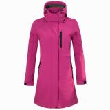 Women's long style windstopper softshell jacket