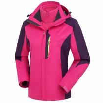 Women's outdoor 2 in 1 waterproof jacket